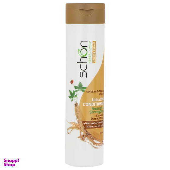 نرم کننده و صاف کننده مو شون مدل Keratin And Ginseng Extract حجم 400 میلی لیتر