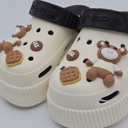 صندل بچگانه پاپا مدل کراکس کد 464946 رنگ کرم