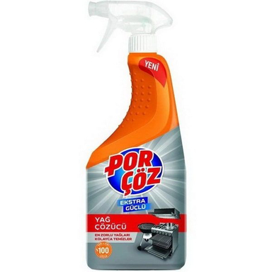 اسپری تمیز کننده و چربی زدا گاز و هود پورچوز مدل Extra Guclu حجم 750 میلی لیتر