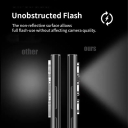 محافظ لنز دوربین بوف مدل HD-ColorLenz مناسب برای گوشی موبایل سامسونگ Galaxy S23 Ultra