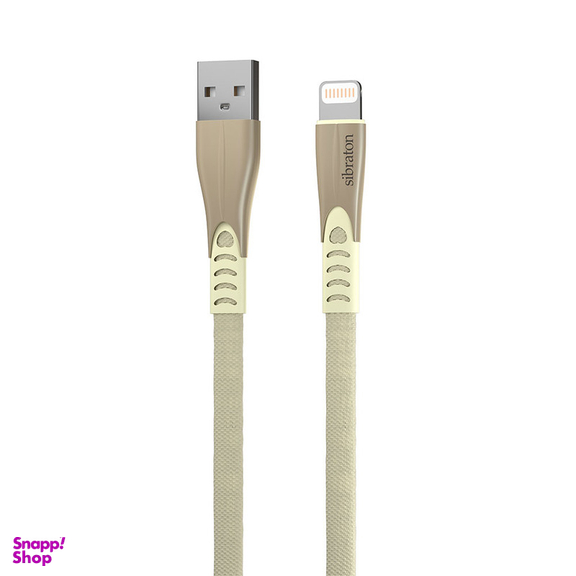 کابل تبدیل USB به لایتنینگ سیبراتون مدل S255i طول 1.1 متر