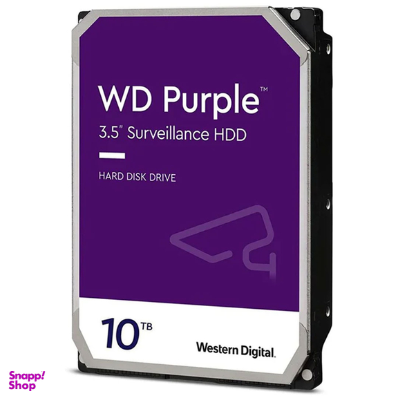 هارددیسک اینترنال وسترن دیجیتال مدل Purple WD102PURZ ظرفیت 10 ترابایت