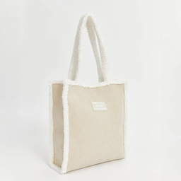 کیف رودوشی زنانه ال سی وایکیکی مدل مخمل کبریتی