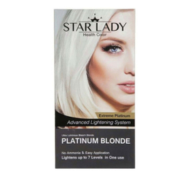 کرم بی رنگ کننده استار لیدی رنگ پلاتینیوم بلوند حجم 240 میلی‌ لیتر