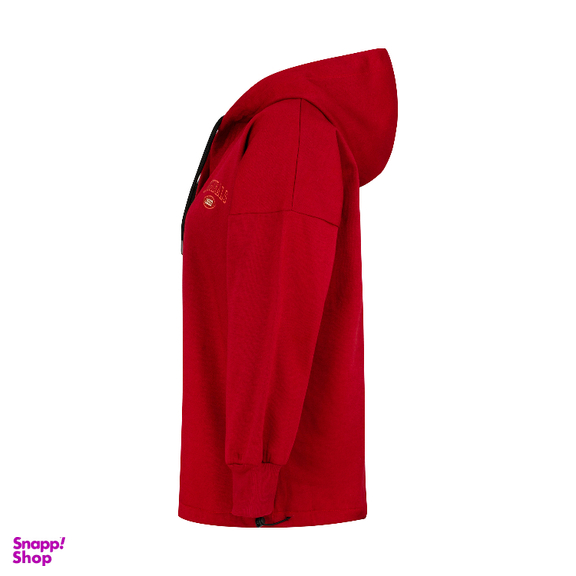 ست هودی و شلوار زنانه لوینت مدل اورجینال کد 6366 رنگ قرمز