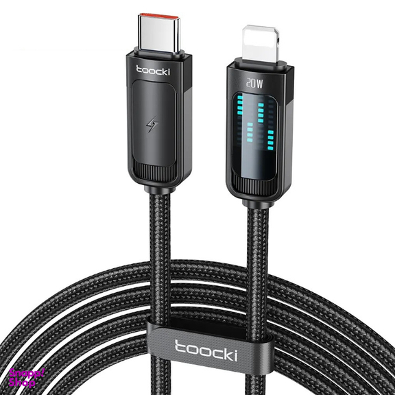 کابل تبدیل Type-C به Lightning توکی مدل 20W TQ-X47C3 طول 1 متر