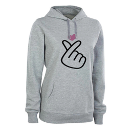 هودی زنانه به رسم مدل کی پاپ کد 1196