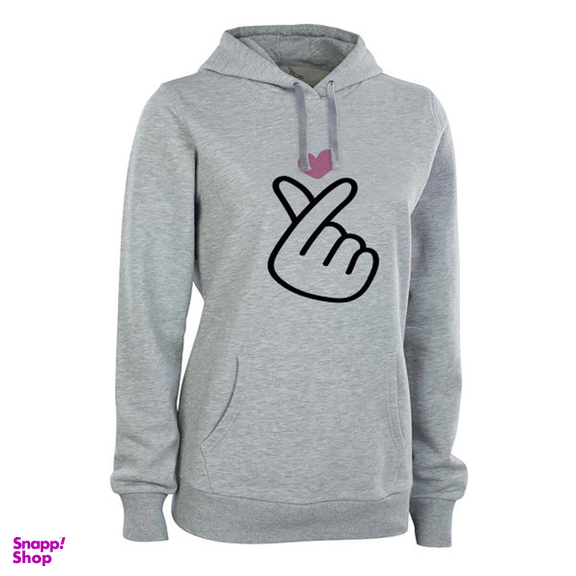 هودی زنانه به رسم مدل کی پاپ کد 1196