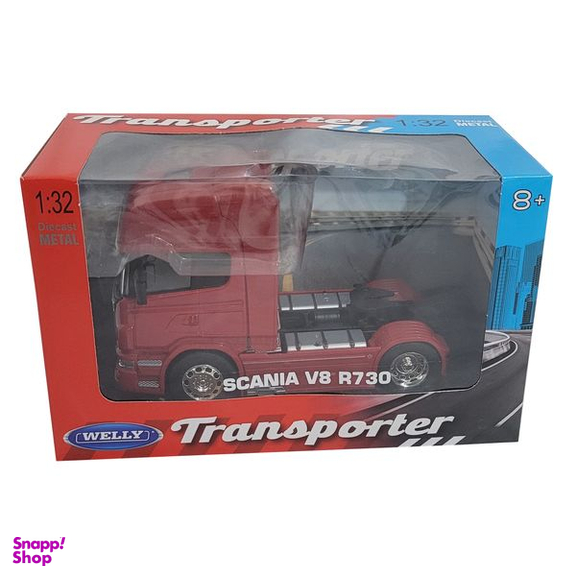 ماکت ماشین ویلی طرح تریلی اسکانیا مدل Scania V8 R730