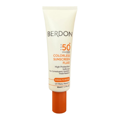 کرم ضد آفتاب فاقد چربی بردون مدل SPF50 مناسب پوست نرمال تا خشک حجم 50 میلی لیتر