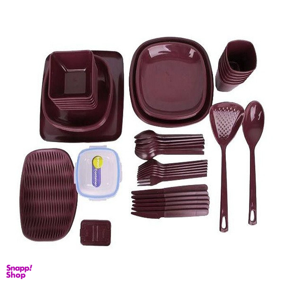 سبد پیک نیک 60 پارچه لیمون مدل hm310