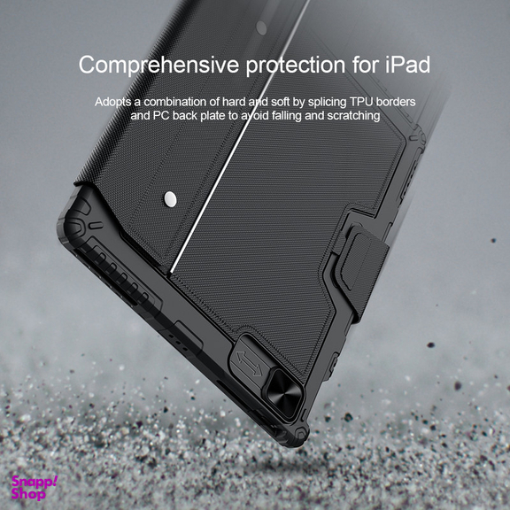 کیف کلاسوری کیبورد دار نیلکین مدل Bumper Combo مناسب برای تبلت اپل iPad Pro 12.9 2022/ iPad Pro 12.9 2021/ iPad Pro 12.9 2020