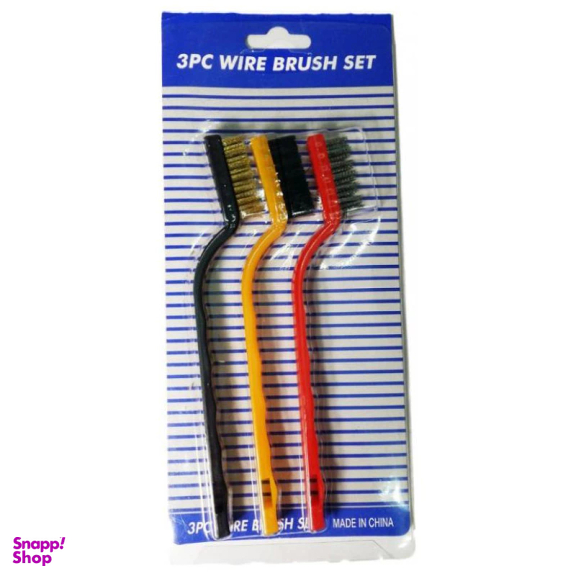 فرچه سیمی مسواکی مجموعه 3 عددی