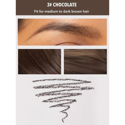 مداد ابرو شگلم مدل Brow Goals Chocolate