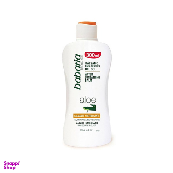 ژل بعد از آفتاب گرفتن باباریا مدل آلوئه ورا حجم 300 میلی لیتر