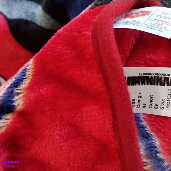 پتو نرمینه طرح مک کویین سایز 110×150 سانتی متر