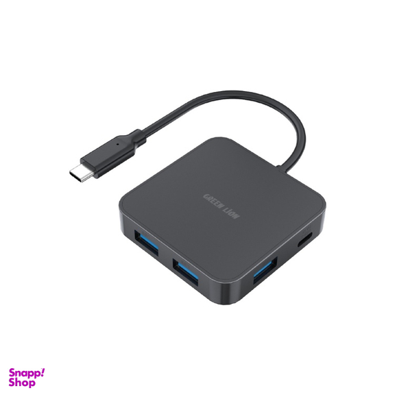USB هاب گرین لاین مدل GHB-7 7IN1 USB-C Hub