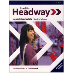 کتاب headway Upper-Intermediate اثر Johan and Soars Liz Soars Paul Hancock انتشارات oxford university press