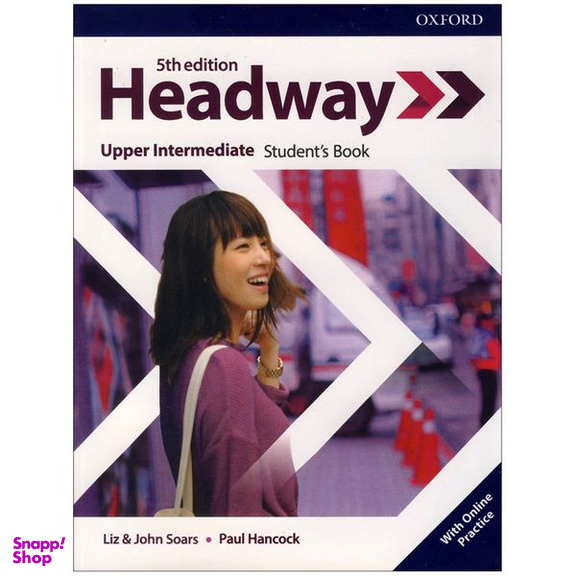 کتاب headway Upper-Intermediate اثر Johan and Soars Liz Soars Paul Hancock انتشارات oxford university press