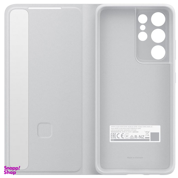 کیف کلاسوری سامسونگ مدل Clera View Cover مناسب موبایل سامسونگ Galaxy S21 Ultra