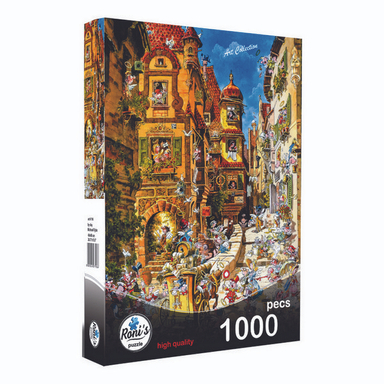 پازل 1000 قطعه رونیز طرح روز شلوغ کد 7798