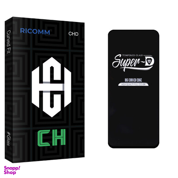 محافظ صفحه نمایش ریکام مدل CH Glass Super-D مناسب برای گوشی موبایل اپل iPhone 13 / 13 pro