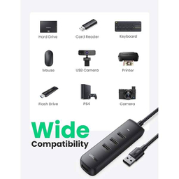 هاب 4 پورت USB یوگرین مدل CM416 کد 80657