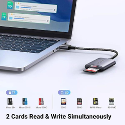 کارت خوان USB-C 3.1 یوگرین مدل CM401 کد 80888