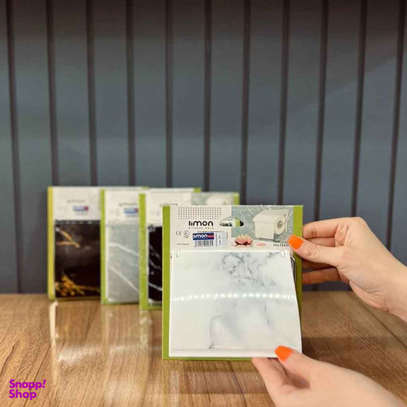 پایه رول دستمال کاغذی لیمون مدل ماربل کد DH11