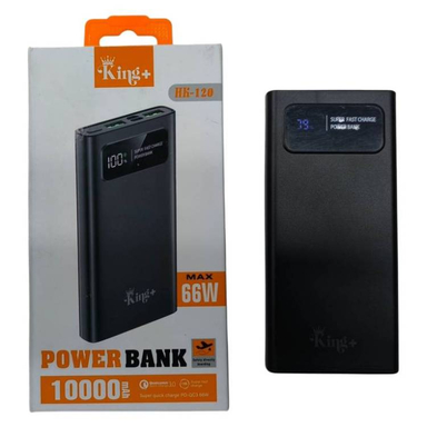 پاوربانک کینگ پلاس مدل HK-120 ظرفیت 10000 میلی آمپر ساعت