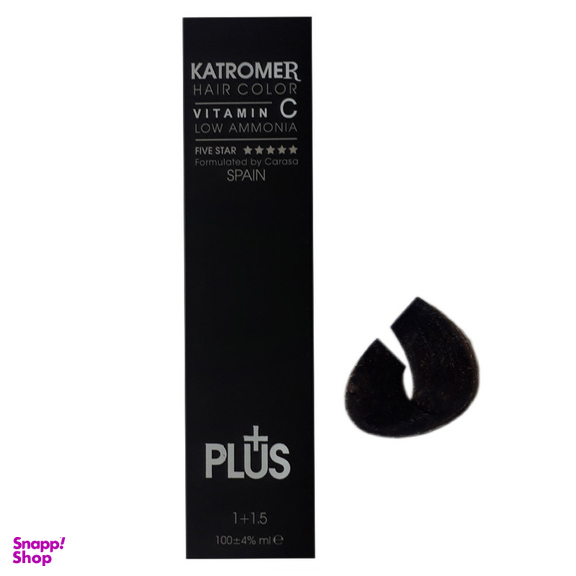 رنگ مو کاترومر شماره N3 رنگ قهوه ای متوسط حجم 100 میلی لیتر