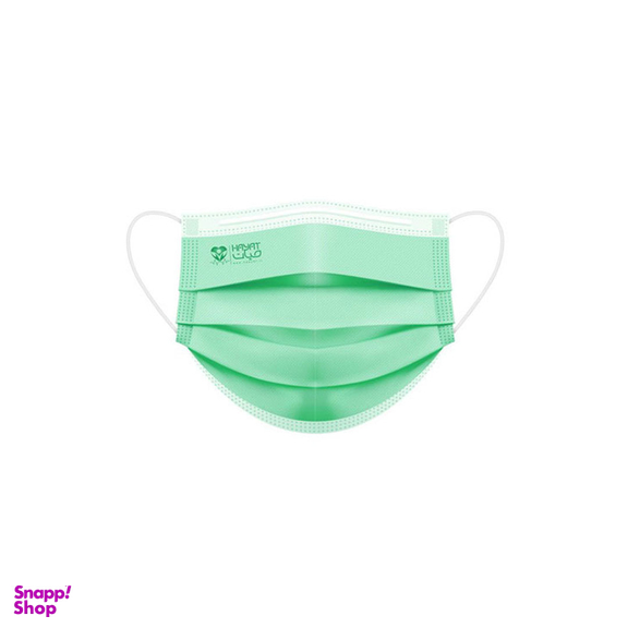 ماسک حیات نوجوان رنگ سبز بسته 30 عددی