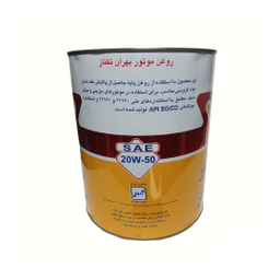 روغن موتور بهران تکتاز مدل 20w50 حجم 3/75 لیتر