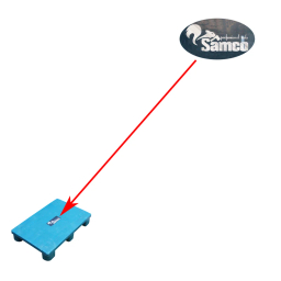 پالت سامکو مدل پلاستیکی کد YPK-ZIRBAR-90*60CM