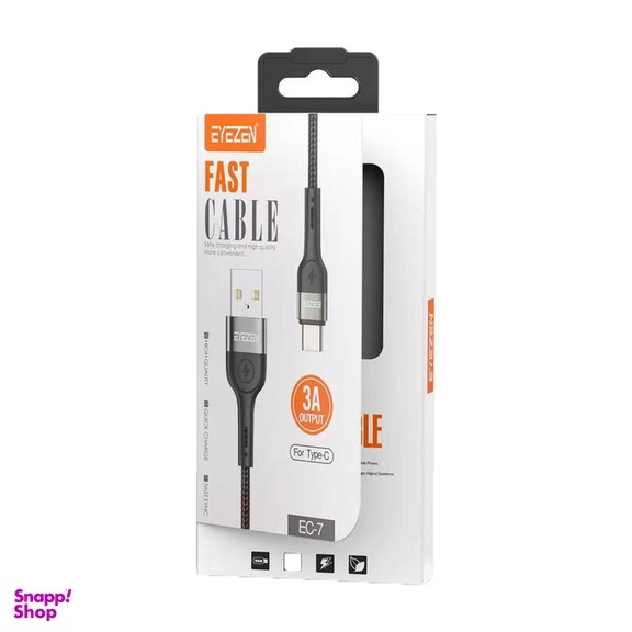 کابل تبدیل USB به USB-C آیزن مدل EC-7 Fast Charge طول 1 متر