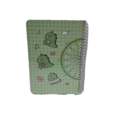 دفترچه یادداشت سیمی ۸۰ برگ سویل طرح دایناسور کد 226