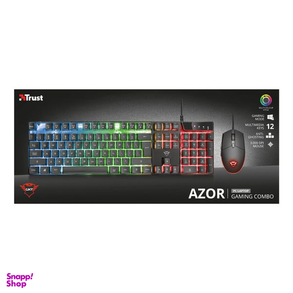 کیبورد و ماوس مخصوص بازی تراست مدل GXT 838 Azor
