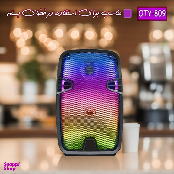 اسپیکر بلوتوثی قابل حمل مدل OTY-809