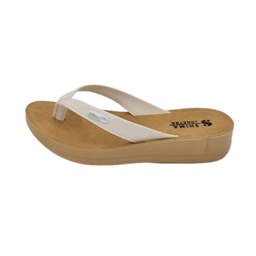 دمپایی زنانه شیما مدل جمیرا کد 074 رنگ سفید