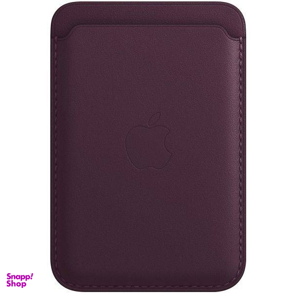 جا کارتی مغناطیسی پشت گوشی موبایل اپل مدل iPhone Leather MagSafe Wallet