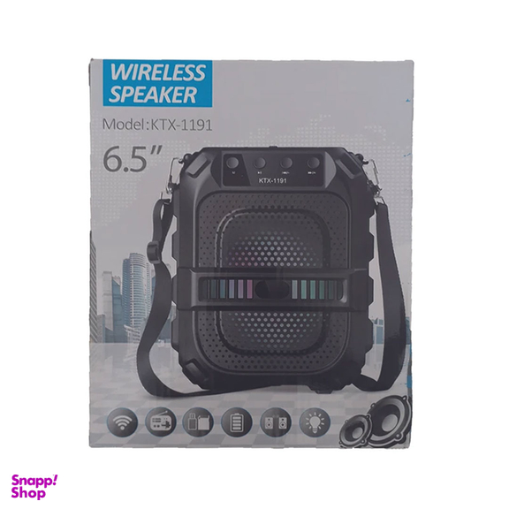 اسپیکر بلوتوثی قابل حمل کی تی اس مدل KTX-1191