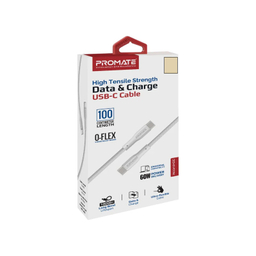 کابل تبدیل USB-C به USB-C پرومیت مدل XCORD-CC.W به طول 1 متر