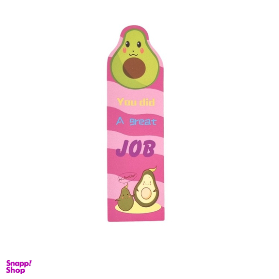 نشانگر کتاب معطر مقوایی مدل رایحه آووکادو کد 1260