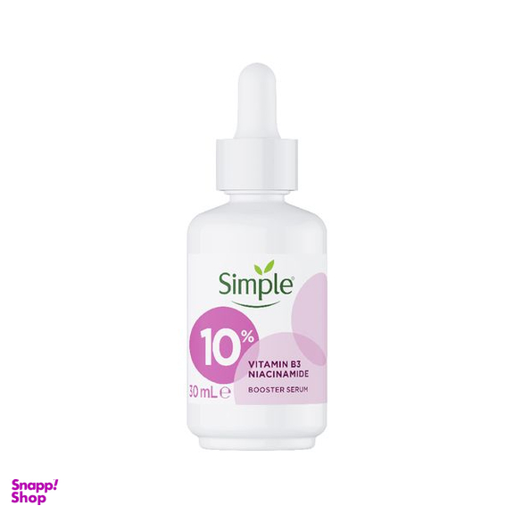 سرم روشن کننده سیمپل مدل Booster 10% Niacinamide + Vitamin B3 حجم 30 میلی لیتر