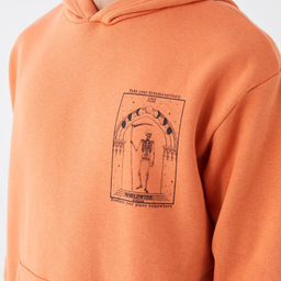 هودی مردانه ال سی وایکیکی مدل tera رنگ نارنجی