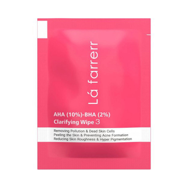 پد پاکسازی و لایه بردار پوست لافارر مدل شماره 3 حاوی AHA10% و BHA2% بسته 30 عددی