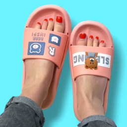 دمپایی بچگانه زیتون مدل الیت رنگ گلبهی