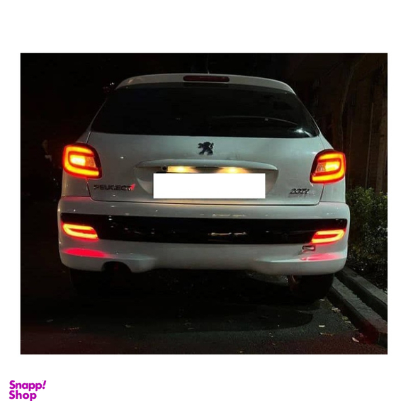 مه شکن عقب خودرو کالانیکس مدل MEH-207SPORT-10322 طرح اسپرت مناسب پژو 207 مجموعه 2 عددی