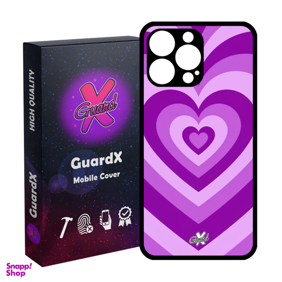 کاور گارد ایکس طرح قلب مدل Glass10474 مناسب برای گوشی موبایل اپل iPhone 14 Pro Max