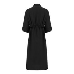 مانتو زنانه السانا مدل باتیس کد 229001 رنگ مشکی